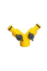 Eltu K314 Çift Çıkışlı Musluk Akış Kontrol Bağlantı Adaptörü 3/4''