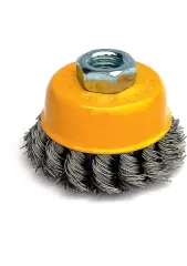 GFB 5137 Burgulu Çanak Tel Fırça 100mm