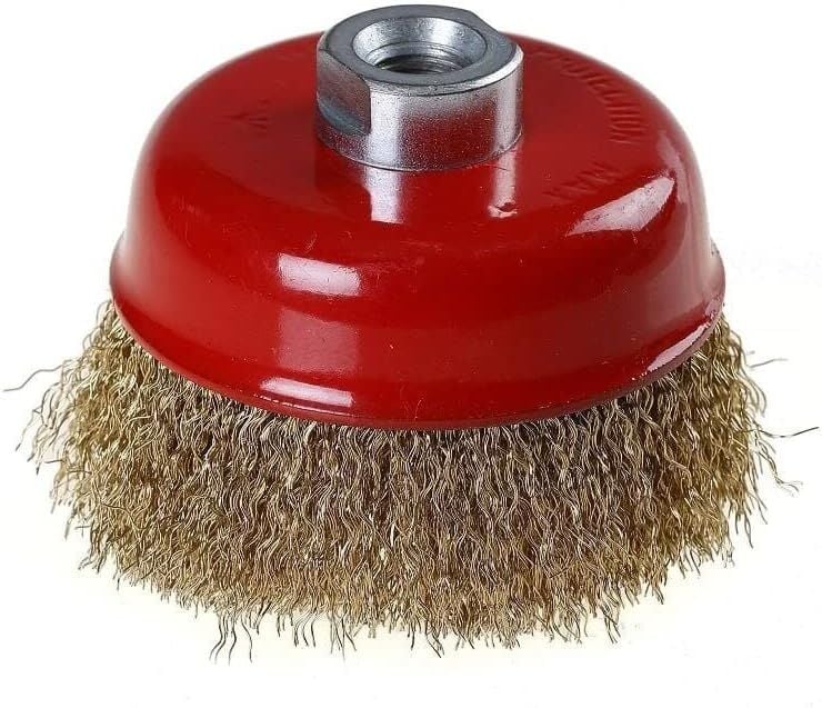 GFB 5145 Saçaklı Çanak Paslanmaz Tel Fırça 65mm