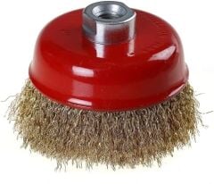 GFB 5145 Saçaklı Çanak Paslanmaz Tel Fırça 65mm