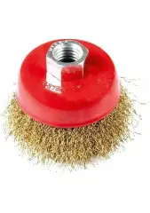 GFB 5145 Saçaklı Çanak Paslanmaz Tel Fırça 65mm