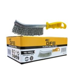 GFB 5127 Plastik Saplı Paslanmaz Çelik Tel Fırça