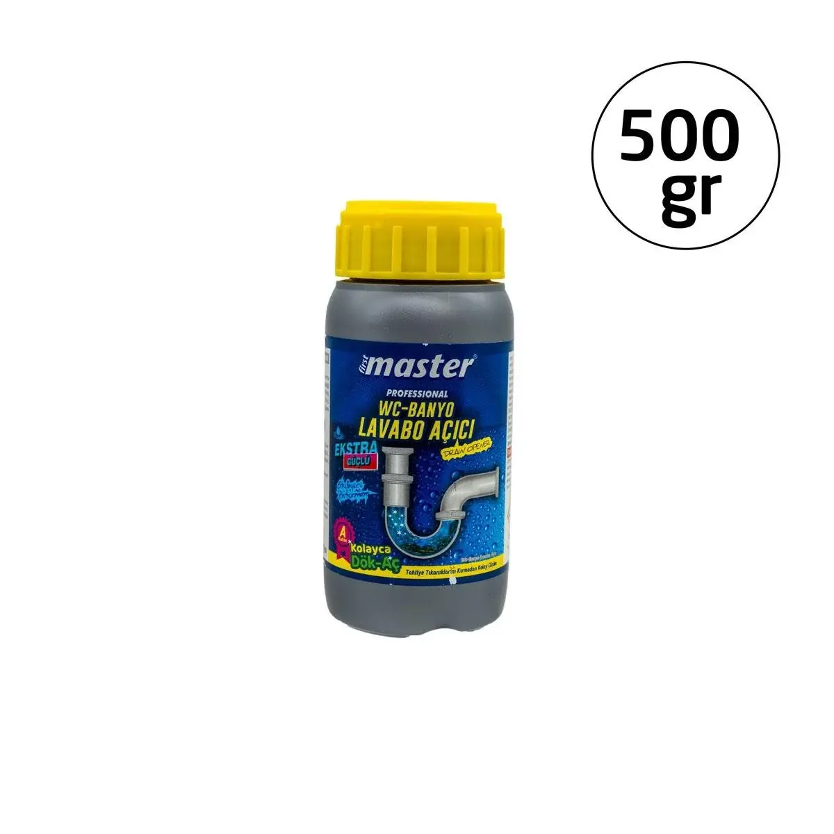 Master 500790 Dök Aç WC Banyo Lavabo Açıcı 500 gr
