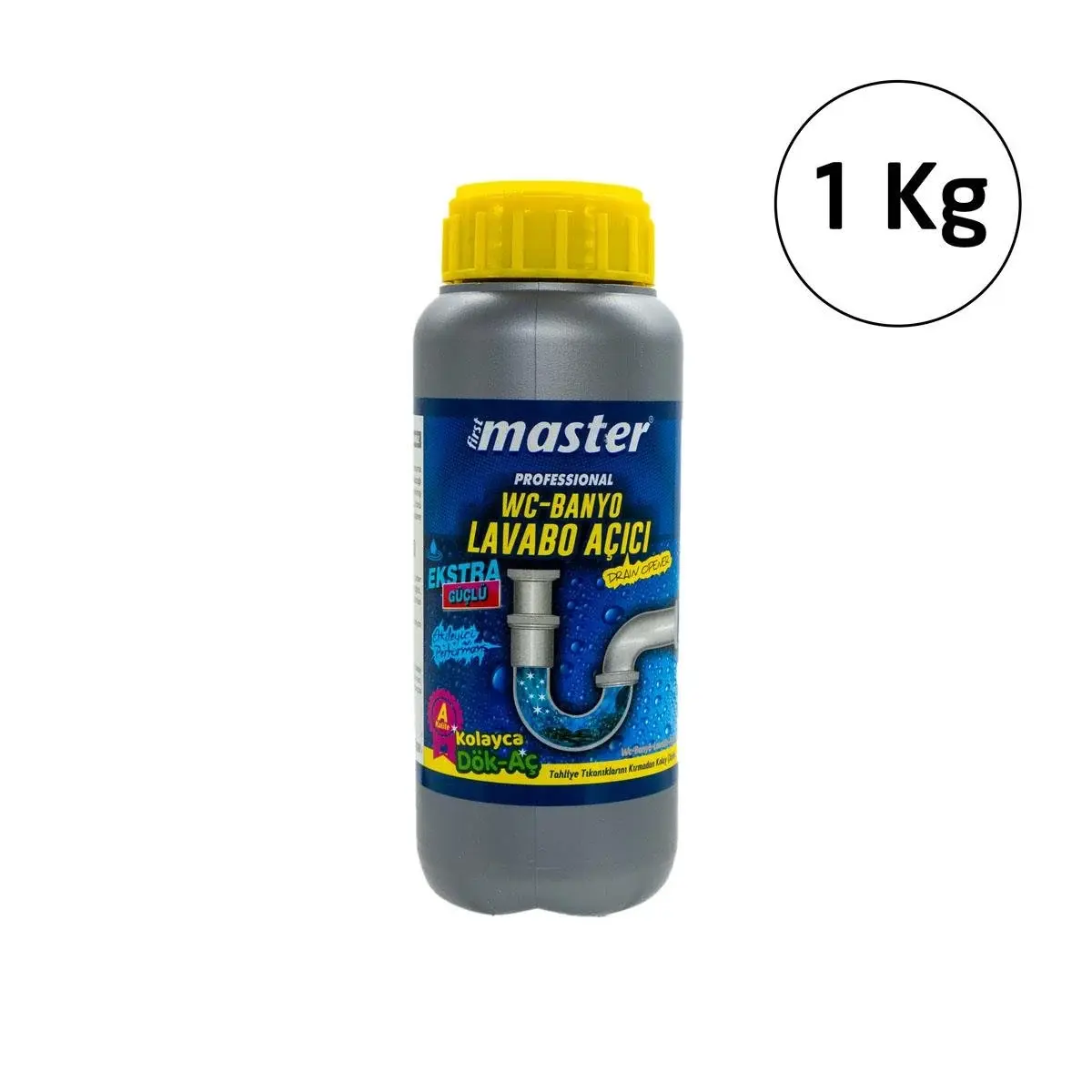 Master 500791 Dök Aç WC Banyo Lavabo Açıcı 1000 gr