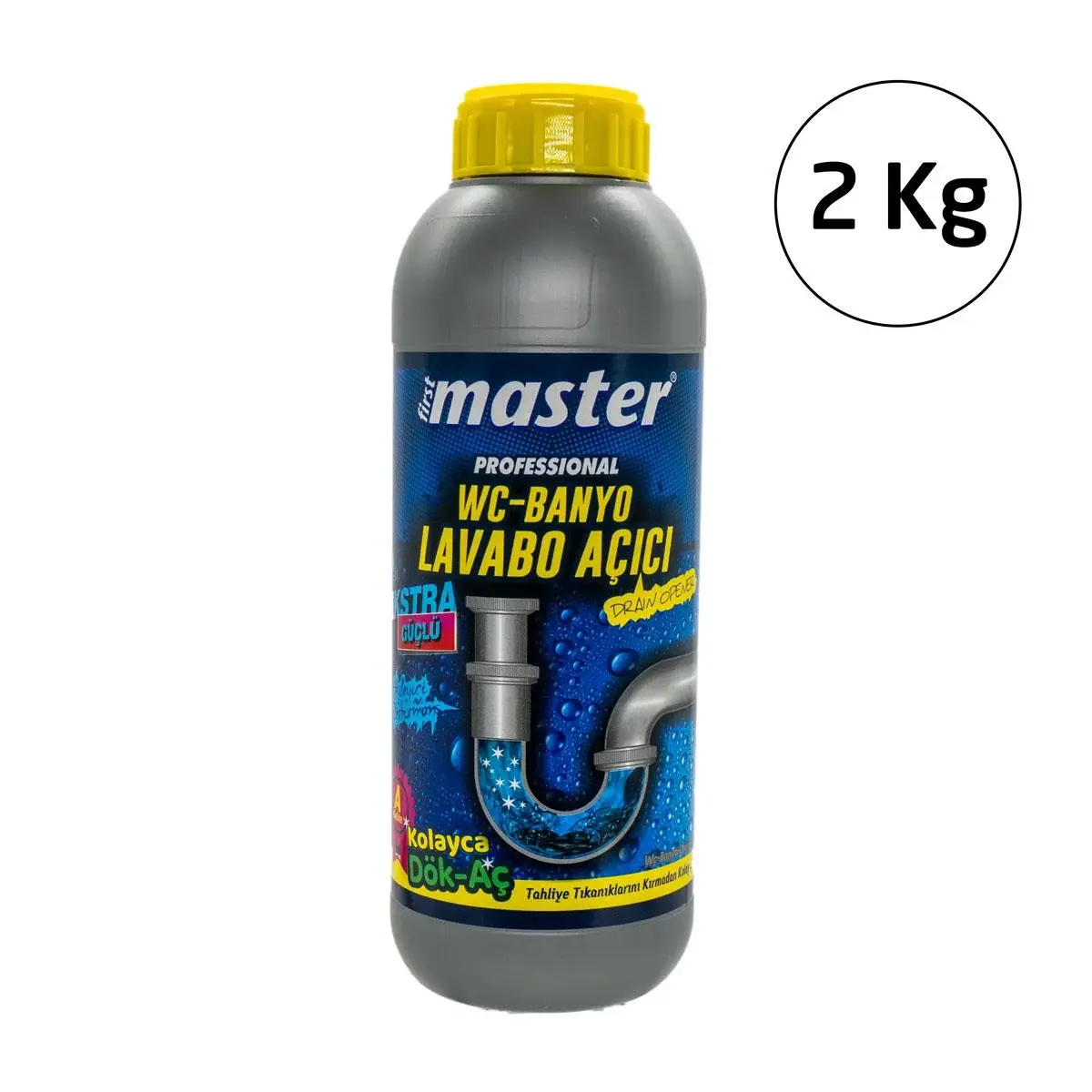 Master 500792 Dök Aç WC Banyo Lavabo Açıcı 2000 gr