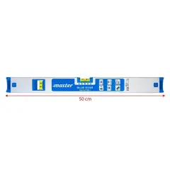 Master 506891 Blue Star Mıknatıslı Su Terazisi 50 cm