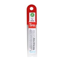 GFB 4522 7 Kırımlı SK5‑PRO Maket Bıçağı Yedeği 18 mm × 0,5 mm 10 Adet