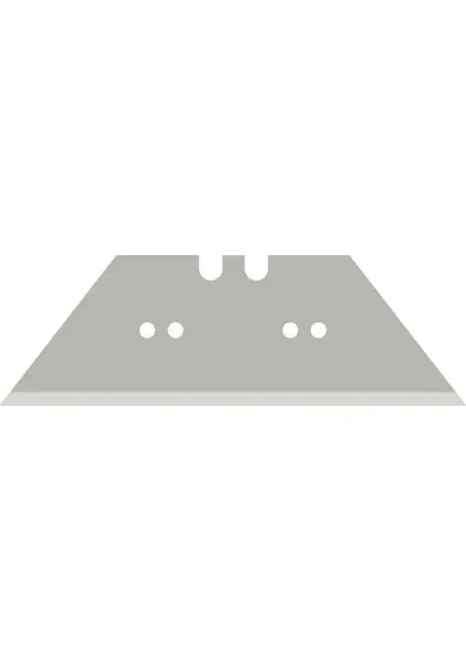 GFB 4526 Trapezoid Maket Bıçağı Yedeği 19 mm × 0,6 mm 10 Adet