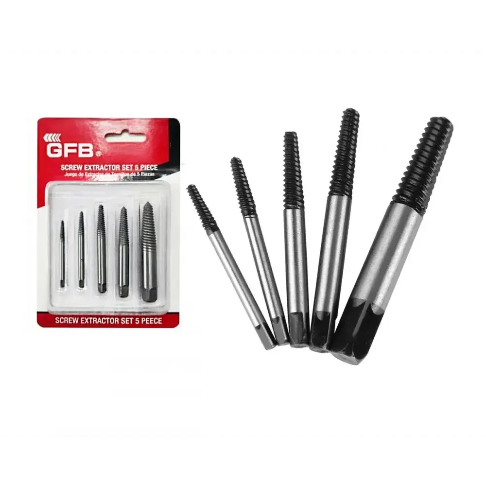 GFB 3950 Ters Kılavuz Takımı 5 Parça 3‑18 mm