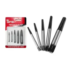 GFB 3950 Ters Kılavuz Takımı 5 Parça 3‑18 mm