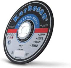 KARBOSAN 910910 Metal Standart Kesme Diski 115x3.0x22.23 NK