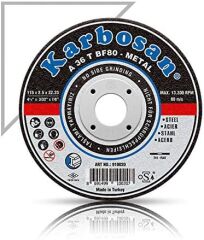 KARBOSAN 910910 Metal Standart Kesme Diski 115x3.0x22.23 NK