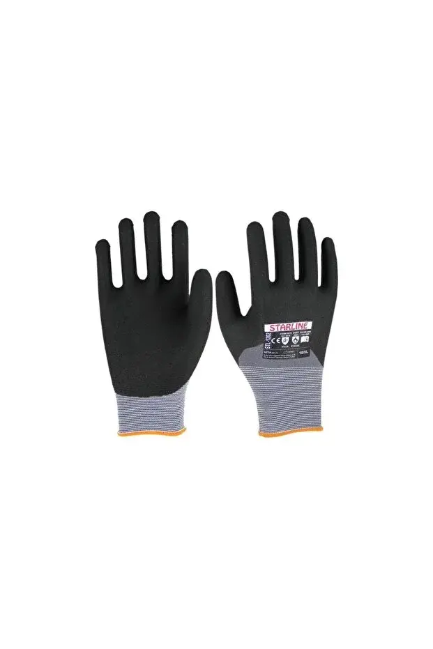 Starline STL 1202 Köpük Nitril İş Eldiveni No:10