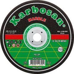 KARBOSAN 180x3.2x22.23 Mermer Kesme Diski 912760 C 30 R BF80
