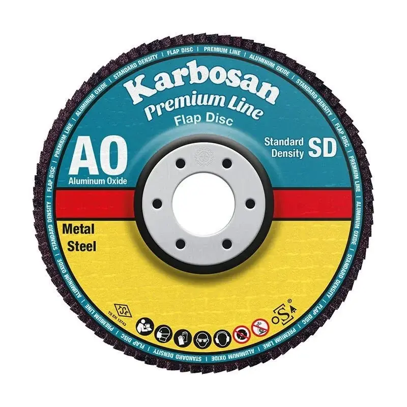 KARBOSAN 115x22.23 Premium Line AO SD Flap Disk Zımpara 60 Kum 982980
