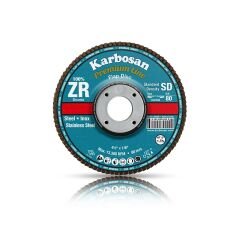 KARBOSAN 180x22.23 Premium Line ZR SD Flap Disk Zımpara 40 Kum 983930