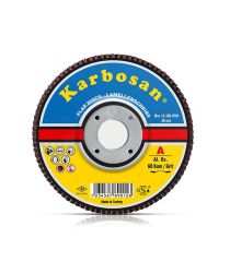 KARBOSAN 180x22.23 Premium Line ZR SD Flap Disk Zımpara 60 Kum 983940