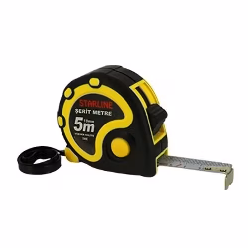 STARLİNE 590E ÇELİK METRE 5metreX19mm
