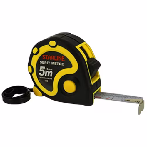 STARLİNE 590X ÇELİK METRE 5metreX25mm