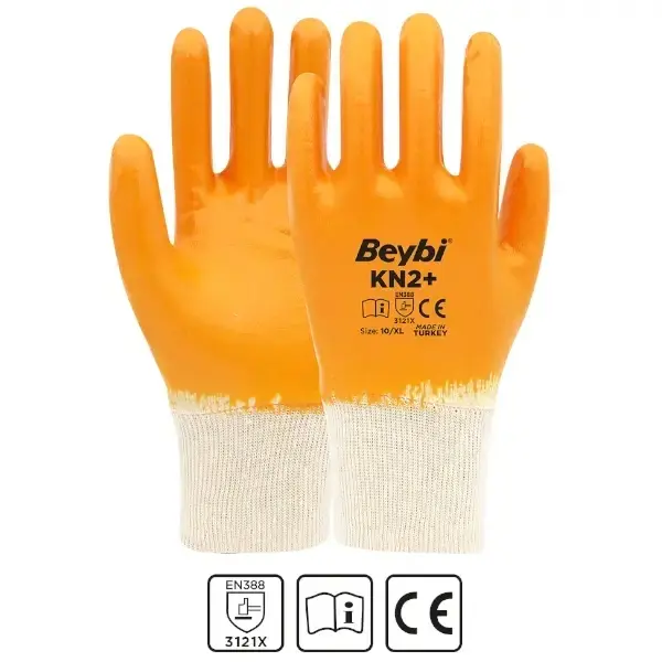 BEYBİ KN2+ Pamuk Nitril Eldiven