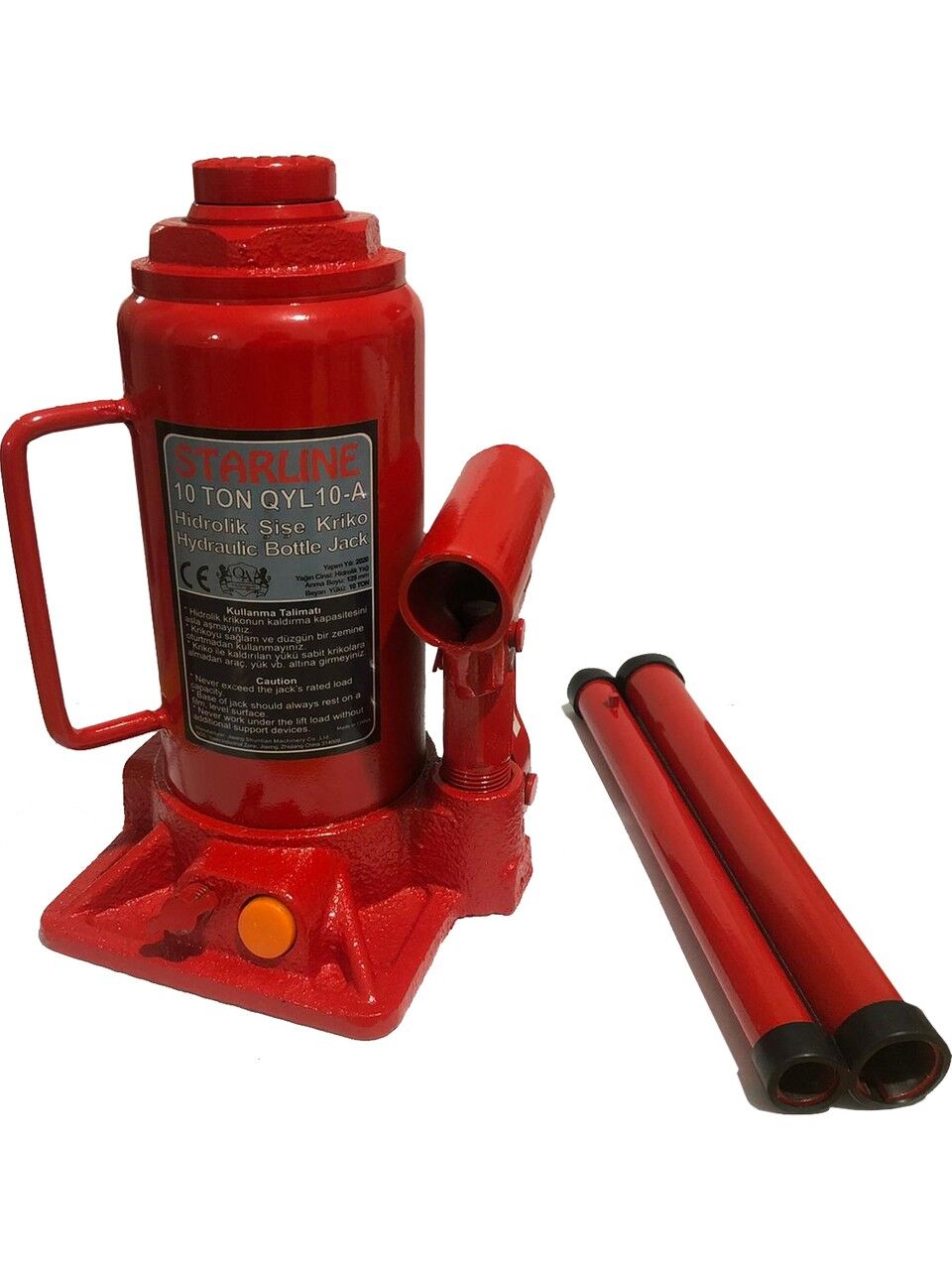 Starline 10 Ton Hidrolik Şişe Kriko