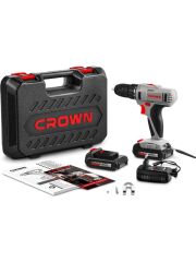 Crown CT21055L Akülü Matkap Vidalama 14.4V 1.5Ah Çift Akülü