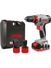 Crown CT21082HQ Akülü Matkap Vidalama 16V 2Ah Çift Akülü