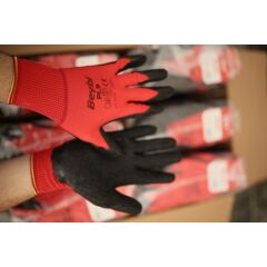 BEYBİ PL9 Polyester Örme Lateks Eldiven