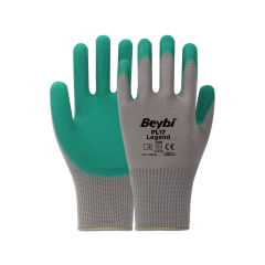 BEYBİ PL17 Legend Polyester Örme Lateks Eldiven
