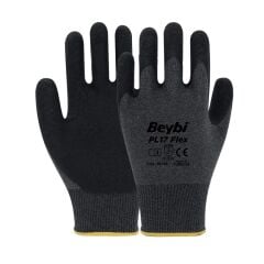 BEYBİ PL17 Flex Likralı İpten Örme Lateks Eldiven