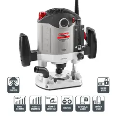 Crown CT11001 Devir Ayarlı Dik Freze Makinesi 2100 W