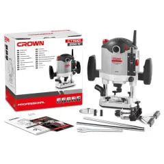 Crown CT11001 Devir Ayarlı Dik Freze Makinesi 2100 W