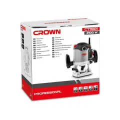 Crown CT11001 Devir Ayarlı Dik Freze Makinesi 2100 W