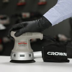 Crown CT13394 Eksantrik Zımpara Makinesi 125 mm