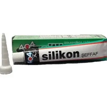 404 Tüp Silikon 55 gr Şeffaf