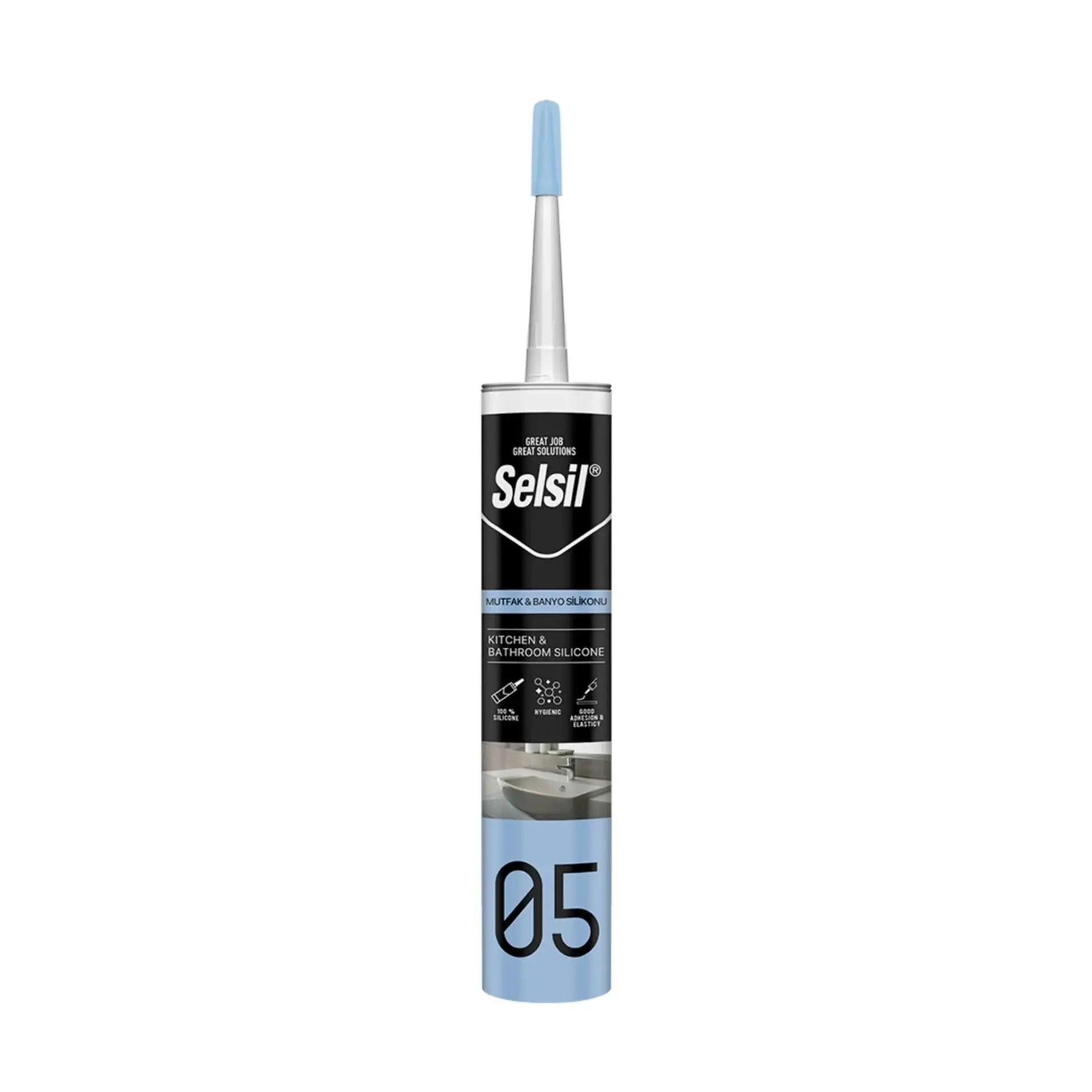 Selsil Beyaz Silikon 280 ml