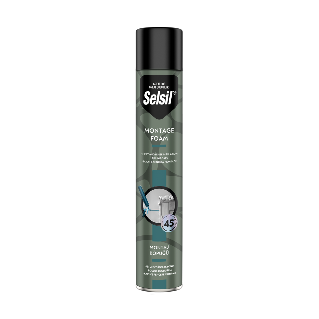 Selsil Tam Dolum Köpük Tabancalı 845 gr