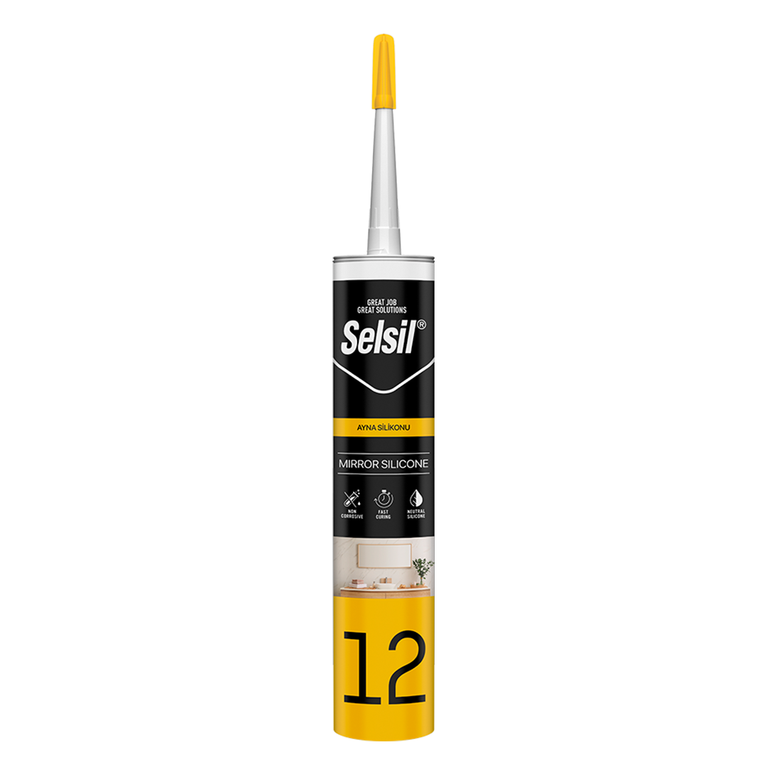 Selsil Ayna Silikonu 280 ml
