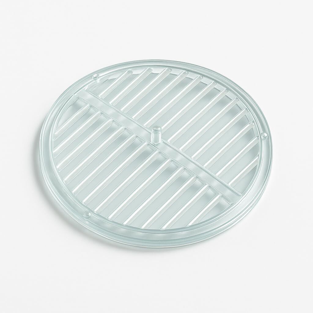 Cam Menfez Şeffaf 18cm