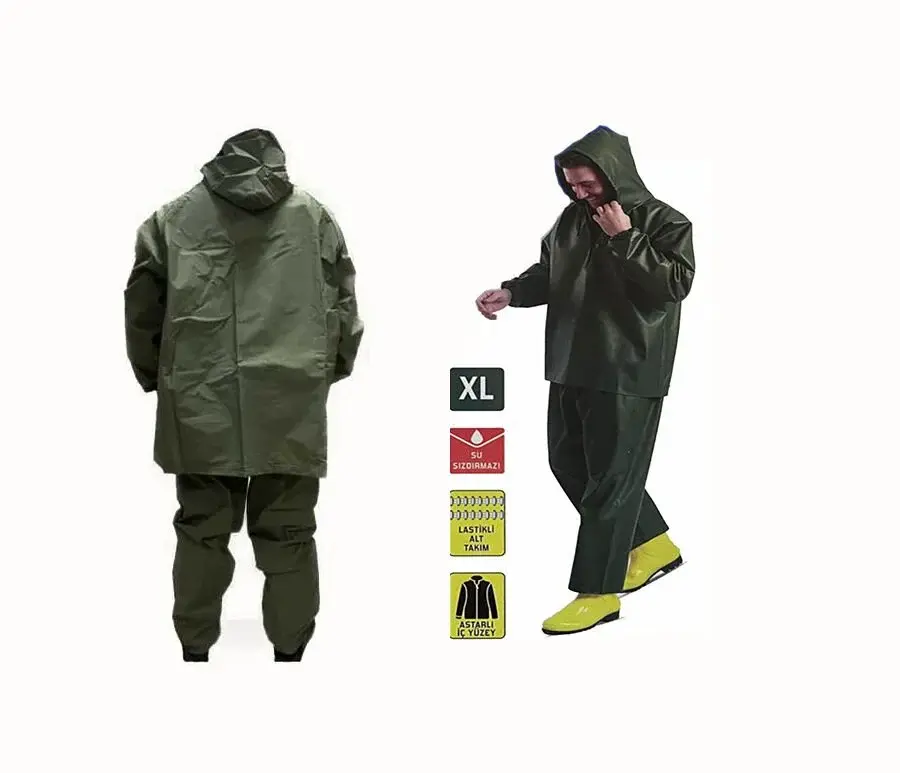 Tyson TYS9011 Balıkçı Takım Yağmurluk Su Geçirmez