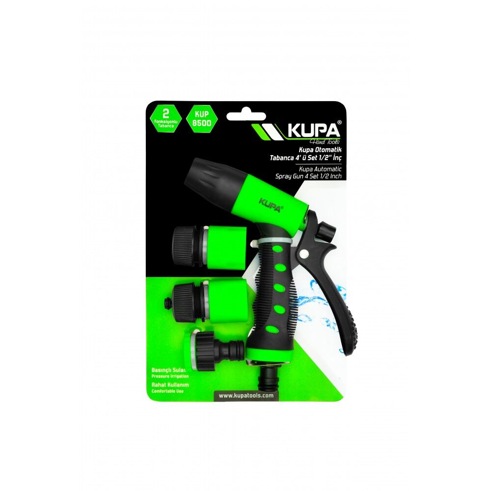 Kupa KUP8500 Otomatik Tabanca 4’Lü Set 1/2’’