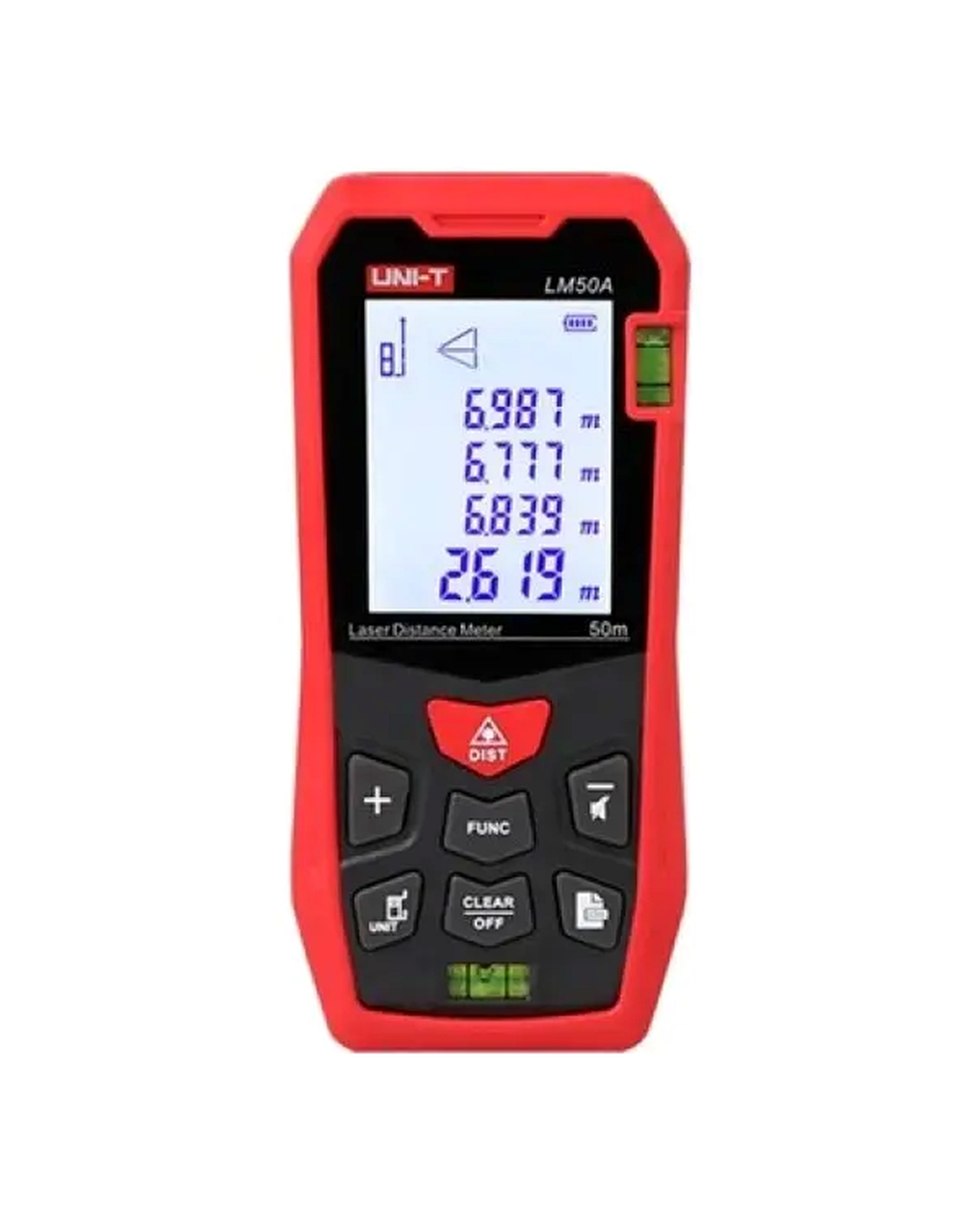 UNI‑T LM50A Lazer Mesafe Ölçer 50 m