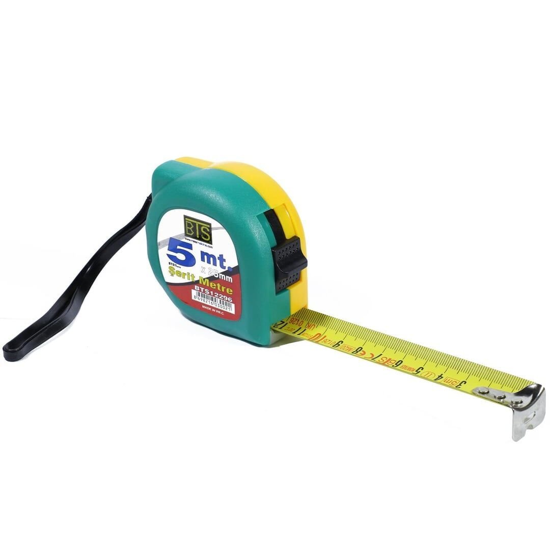 BTS 12296 Şerit Metre 5 m 25 mm