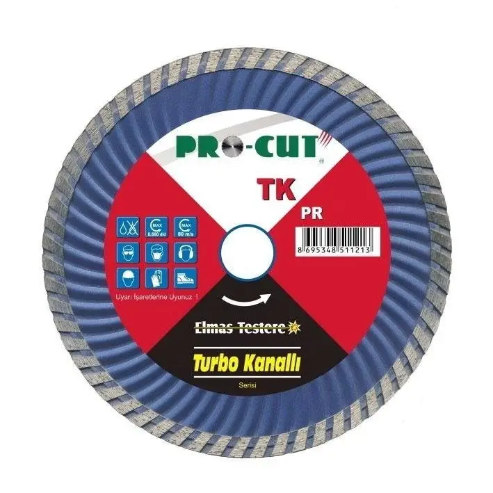 Pro-Cut PR51121 TK Turbo Kanallı Elmas Testere 180 mm